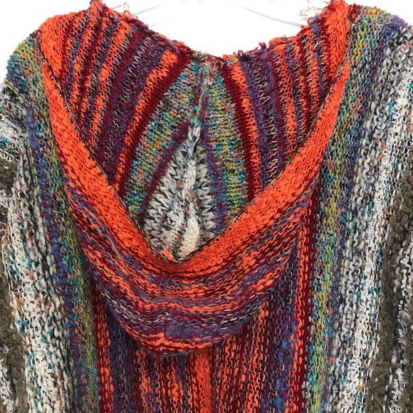 SORRY TOO LATE Free People Knit Sweatshirt Hoodie - Picture 3 of 8